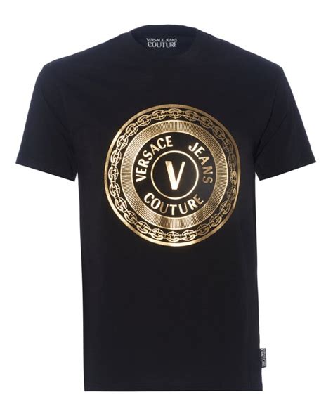 t-shirt versace couture homme|versace t shirt men price.